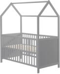 Roba Szürke babaágy 70x140 cm - Roba