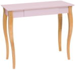 Ragaba Lillo rózsaszín íróasztal, hosszúság 85 cm - Ragaba