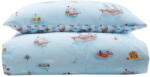 Belle & Boo Kék egyszemélyes pamut gyerek ágyneműhuzat 135x200 cm Pirates - Belle & Boo