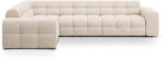 Micadoni Bézs sarokkanapé (bal oldali-L alakú) Kendal - Micadoni