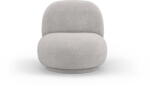 Micadoni Világosszürke buklé fotel Chuck - Micadoni Home