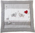 roba Fehér-szürke játszószőnyeg 100x100 cm Jumbo twins - Roba