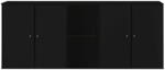 Hammel Furniture Fekete faliszekrény Hammel Mistral Kubus, 169 x 69 cm