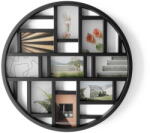 Umbra Fekete műanyag fali képkeret Luna - Umbra