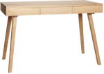 Hübsch Íróasztal tölgyfa dekorral 57x120 cm Tripple - Hübsch