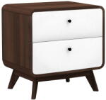 Støraa Fehér-natúr színű éjjeliszekrény Cassie - Støraa