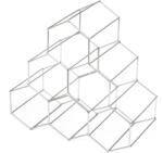 Compactor Szürke borospalack tartó - Compactor