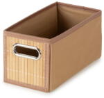 Compactor Natúr színű bambusz tárolódoboz 15x31x15 cm - Compactor