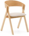 Kave Home Natúr színű étkezőszék Godia - Kave Home