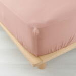 douceur d'intérieur Rózsaszín gumis muszlin lepedő 140x190 cm Angelia - douceur d'intérieur