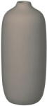 Blomus Ceola szürke kerámia váza, magasság 18 cm - Blomus