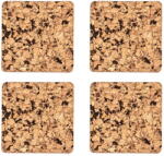 ZicZac Natúr színű parafa poháralátét szett 4 db-os Querco - ZicZac - bonami - 2 550 Ft