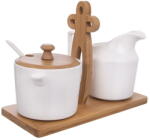 Orion Porcelán cukortartó és tejkiöntő Whiteline - Orion