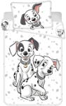 Jerry Fabrics Fehér pamut gyerek ágyneműhuzat babaágyhoz 100x135 cm 101 Dalmatians - Jerry Fabrics