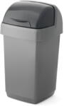Addis Roll Top szürke szemetes, 22, 5 x 23 x 42, 5 cm - Addis