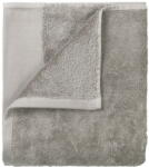 blomus Szürke frottír pamut törölköző szett 4 db-os 30x30 cm Riva - Blomus