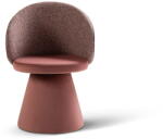 Micadoni Rózsaszín bársony fotel Inez - Micadoni