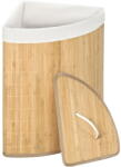 Compactor Natúr színű bambusz szennyeskosár 40 l Bamboo - Compactor