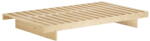 Karup Design Natúr színű borovi fenyő egyszemélyes ágy ágyráccsal 90x200 cm Kanso - Karup Design