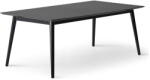 Hammel Furniture Fekete bővíthető étkezőasztal fekete asztallappal 100x210 cm Meza - Hammel Furniture - bonami - 470 892 Ft