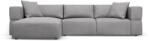 Milo Casa Világosszürke sarokkanapé (bal oldali) Esther - Milo Casa