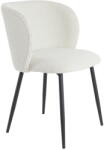 Light & Living Fehér kárpitozott étkezőfotel Elyna - Light & Living