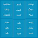 iDesign/The Home Edit Matricák ételekhez - iDesign The Home Edit