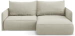 Makamii Krémszínű kinyitható-tárolóhelyes sarokkanapé (jobb oldali) Nanea - Makamii - bonami - 478 540 Ft