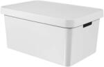Keter Infinity fehér tárolódoboz fedéllel, 45 l - Curver