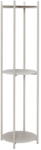 Hübsch Fehér fém polcos állvány 42x151 cm Norm - Hübsch
