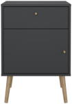 Tvilum Antracitszürke éjjeliszekrény Bodo - Tvilum