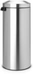 Brabantia Matt ezüstszínű acél szemetes 30 l Flame Guard - Brabantia