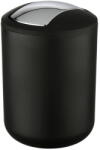 WENKO Brasil S fekete szemetes, magassága 21 cm - Wenko