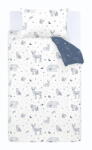 Bianca Egyszemélyes flanel gyerek ágyneműhuzat 135x200 cm Starlight Animals - Bianca