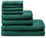 Catherine Lansfield Sötétzöld gyorsan száradó-frottír pamut törölköző és fürdőlepedő készlet 8 db-os Quick Dry - Catherine Lansfield