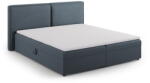Cosmopolitan Design Kék ágyneműtartós boxspring ágy 180x200 cm Arendal - Cosmopolitan Design