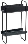Zone Fekete fém konzolasztal 24x48 cm A-Console - Zone