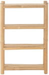 Bloomingville Natúr színű bambusz polcos állvány 45x68, 5x16, 5 cm Belon - Bloomingville