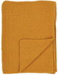 House Nordic Sárga újrahasznosított pamut kötött takaró 130x170 cm Santos - House Nordic