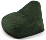 SLOWDOWN Zöld kordbársony babzsákfotel Snug 100 - SLOWDOWN