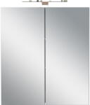 Germania Antracitszürke fali tükrös fürdőszoba szekrény 60x71 cm Arcena - Germania