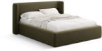 Windsor & Co Zöld kárpitozott ágyneműtartós franciaágy ágyráccsal 200x200 cm Jason - Windsor & Co Sofas