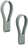Zone Szürkészöld szilikon akasztó szett 2 db-os Loop - Zone