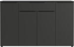 Germania Antracitszürke alacsony komód 161x101 cm Mailand - Germania