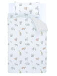 Bianca Fehér kétszemélyes pamut gyerek ágyneműhuzat 200x200 cm Zoo Animals - Bianca
