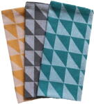 JAHU collections Pamut konyharuha szett 3 db-os 70 x 50 cm Geometry - JAHU collections