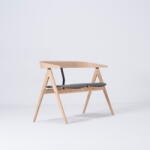 GAZZDA Ava tölgyfa pad szürke ülőkével - Gazzda