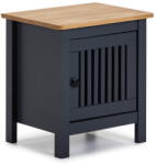 Marckeric Bruna szürke fa éjjeliszekrény - Marckeric