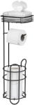 WENKO Fekete acél WC-papír tartó állvány - Wenko - bonami - 14 589 Ft