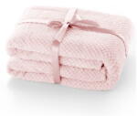 Restilo Henry púderrózsaszín mikroszálas takaró, 70 x 150 cm - DecoKing